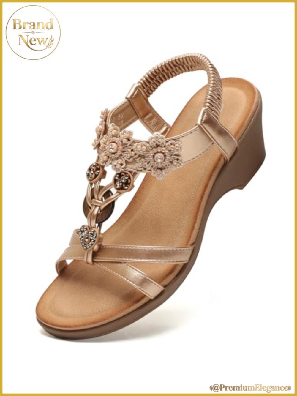 Womens Wedge Sandals Low Heel Comfortable Dressy Summer Platform Sandals